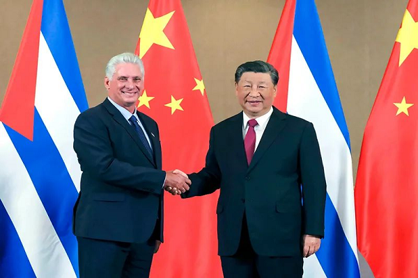 Xi Jinping’s Meeting with Cuban President Díaz-Canel