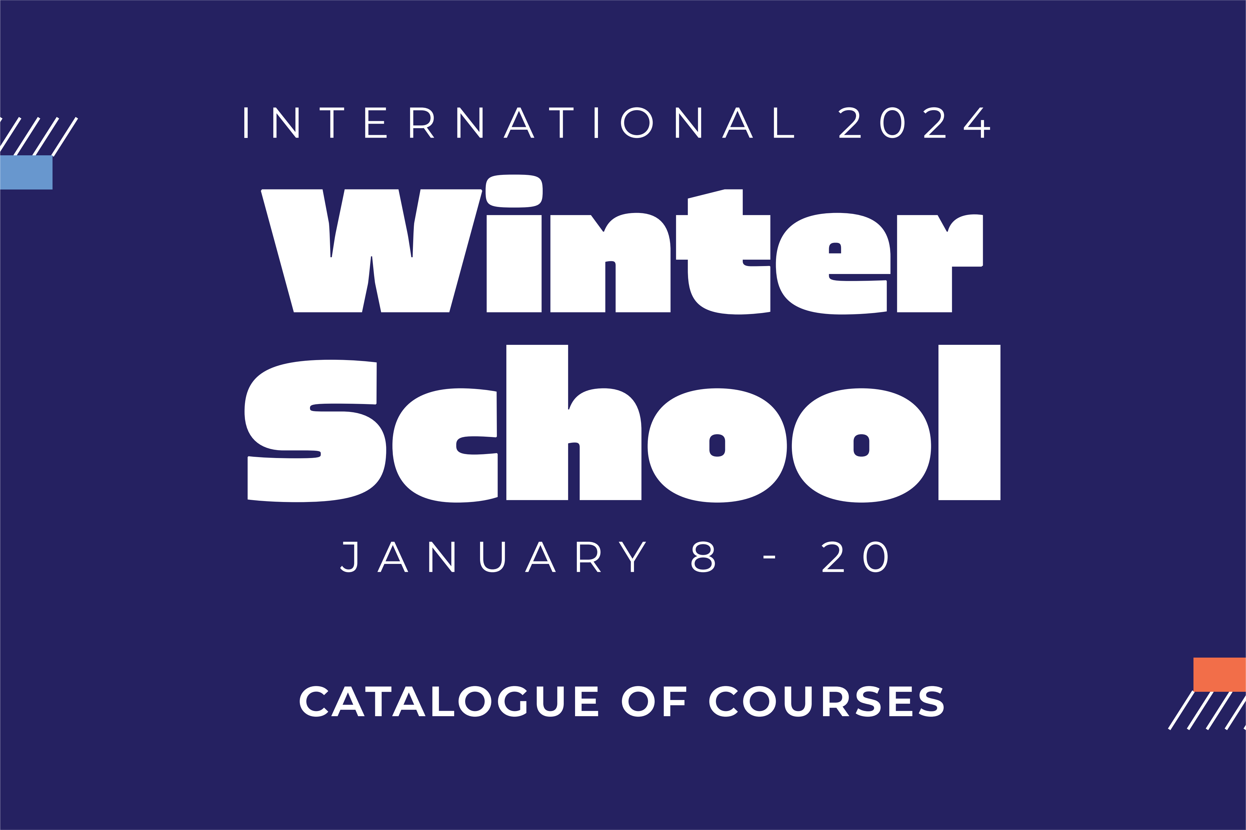 University of Havana, Cuba: “INTERNATIONAL 2024 Winter School”