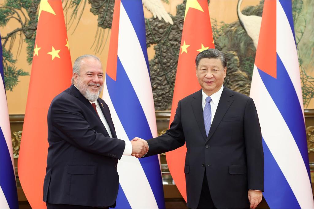 Xi meets Cuban prime minister, calling for further strategic coordination